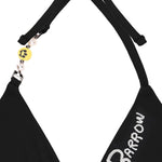 Barrow Kids Costume Bikini Nero con Logo per Bambine
