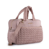 Love Bag Borsa Mamma 48 Ore Rosa Intrecciata