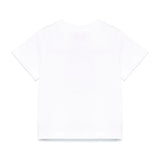 Moschino Kids T-shirt Bianca con Stampa Toy per Neonati
