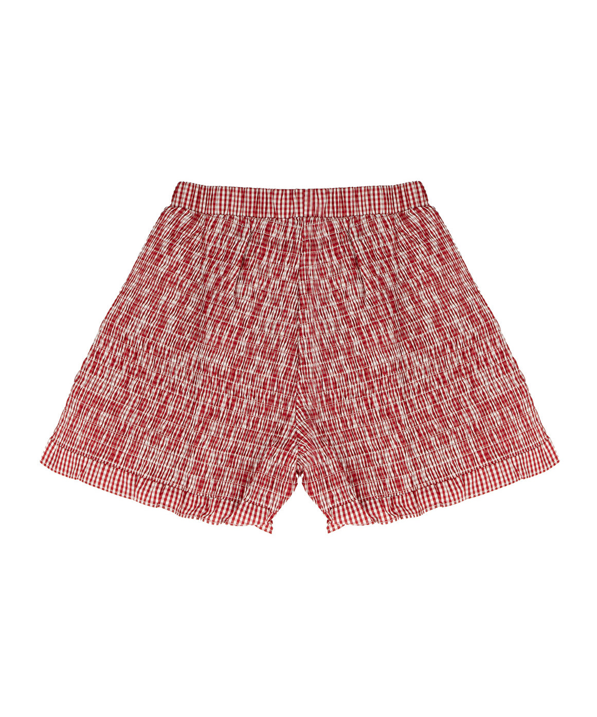 Vicolo Kids Short Rosso a Quadri per Bambine