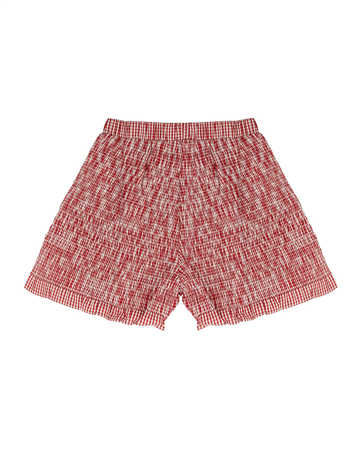 Vicolo Kids Short Rosso a Quadri per Bambine