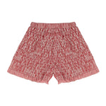 Vicolo Kids Short Rosso a Quadri per Bambine