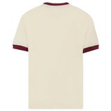 MSGM Kids T-shirt Crema con Logo per Bambine
