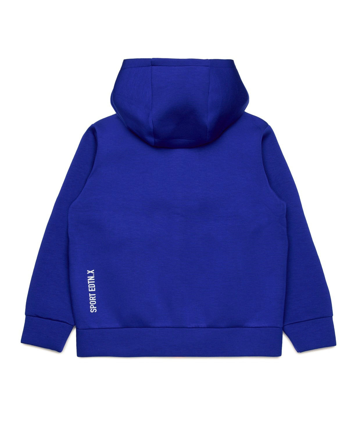 Dsquared2 Kids Felpa Blu con Cappuccio Sport EDTN per Bambini (retro)