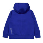 Dsquared2 Kids Felpa Blu con Cappuccio Sport EDTN per Bambini (retro)