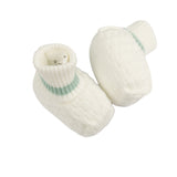 Marlù Scarpine Bianco/Verde per Neonati