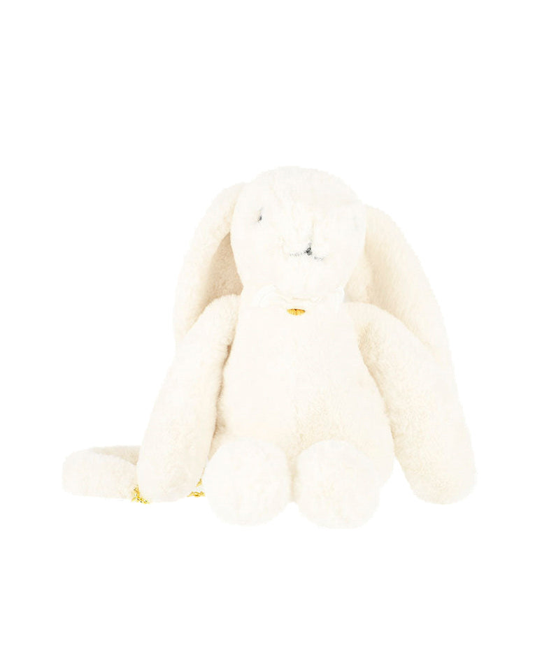 Angel's Face Borsa Rabbit Panna con Pelliccia Sintetica per Bambine