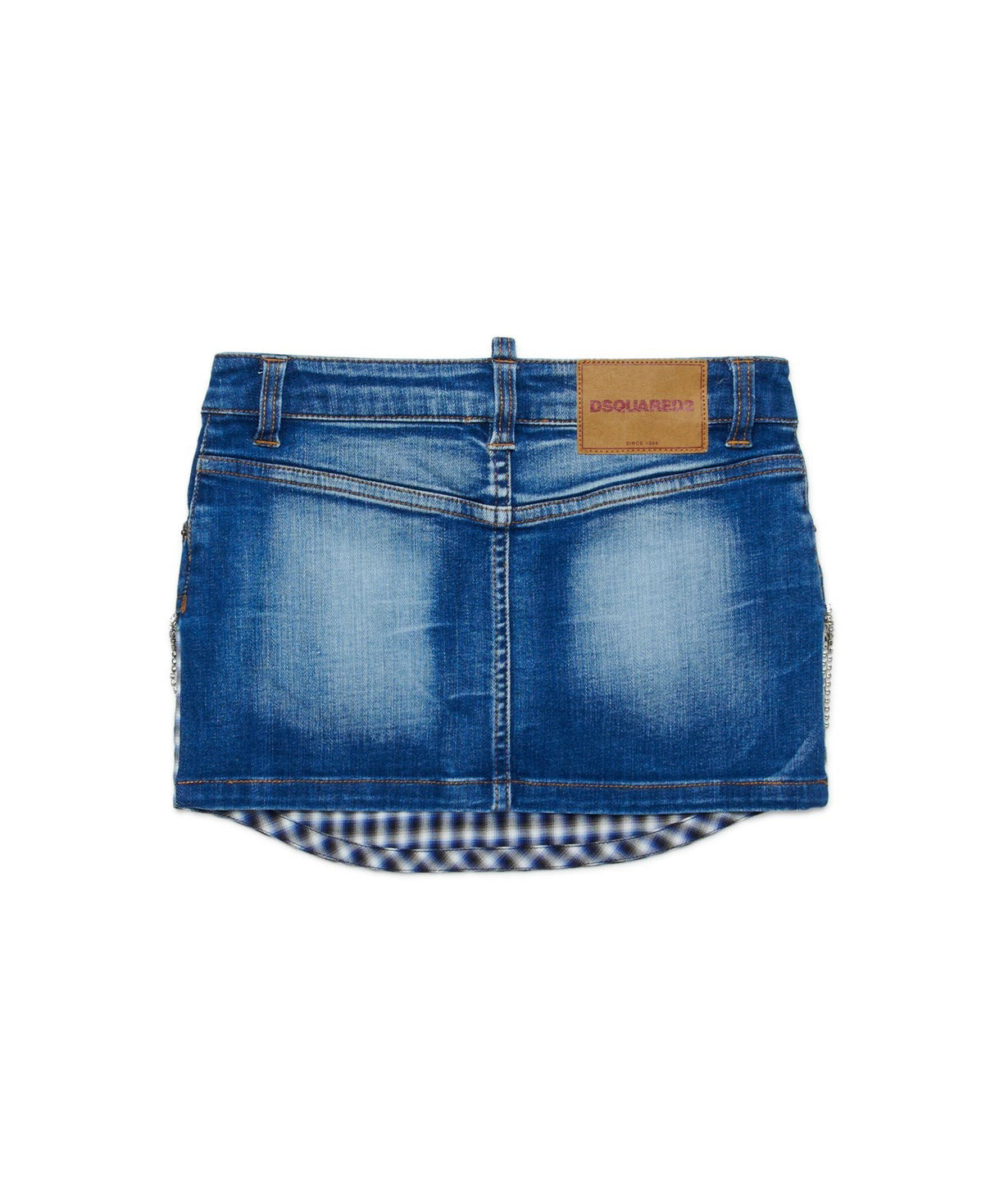 Dsquared2 Kids Gonna Denim Crystal per Bambine (retro)