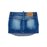 Dsquared2 Kids Gonna Denim Crystal per Bambine (retro)