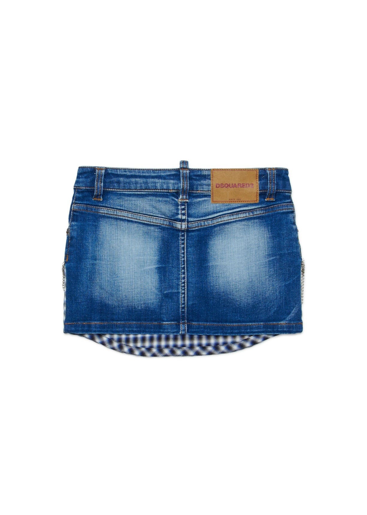 Dsquared2 Kids Gonna Denim Crystal per Bambine (retro)