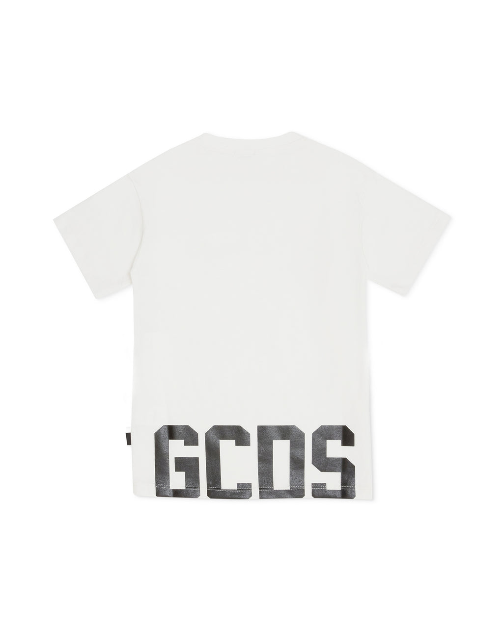 Gcds Kids T-Shirt Bianca con Logo