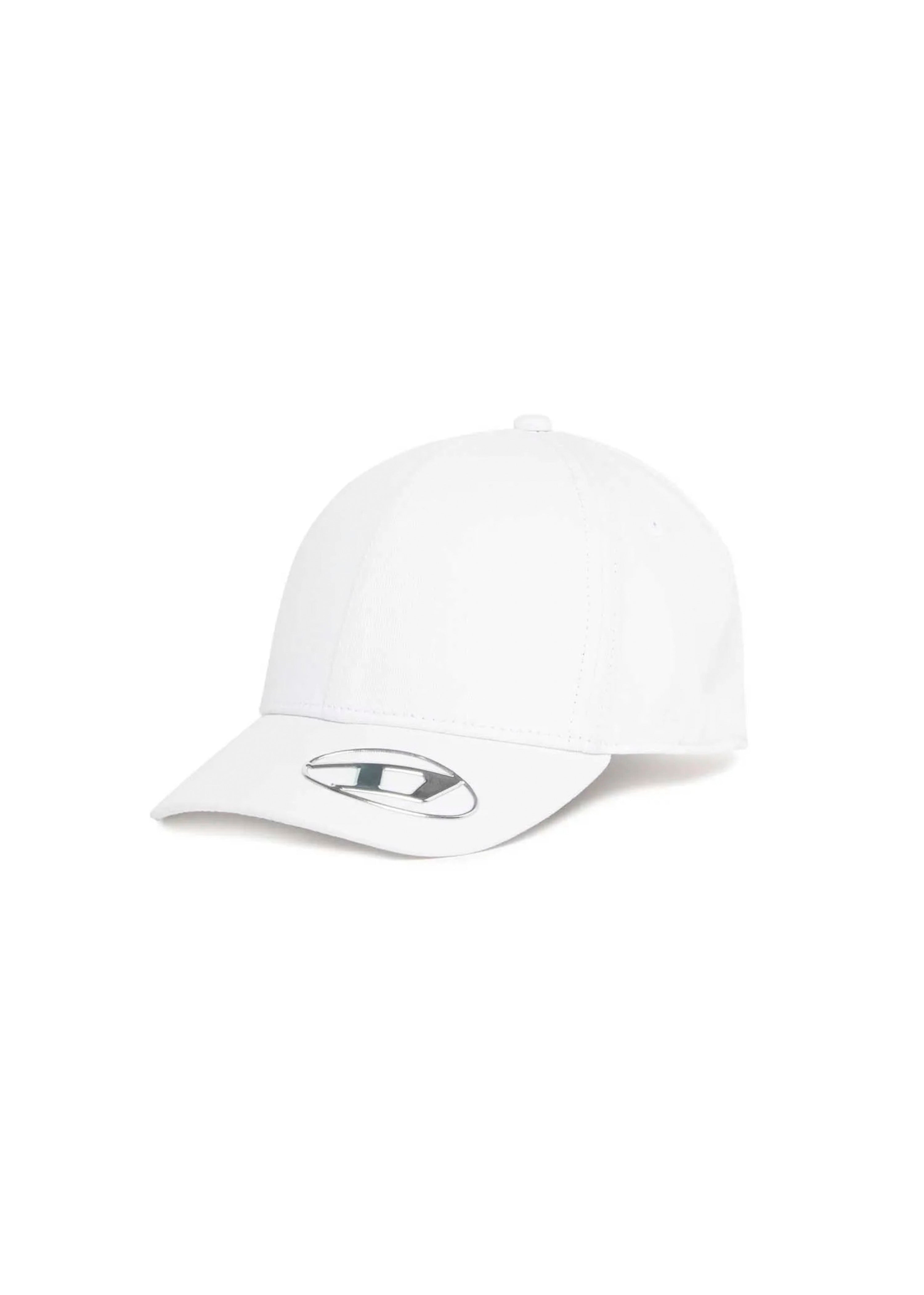 Diesel Kids Cappello Bianco con Oval D