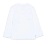 Dsquared2 Kids T-Shirt Maniche Lunghe Bianco per Neonati