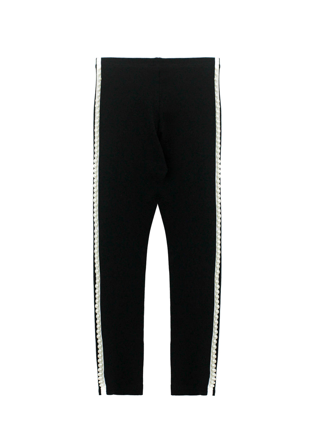 Adidas X Iconic Leggings Nero con Logo e Perle per Bambine