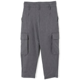 Pinko Kids Pantaloni Grigi con Tasconi per Bambine (retro)