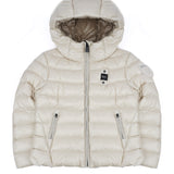 Blauer Kids Giubbino Charme junior Panna con Cappuccio per Bambine