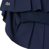 Lacoste Kids Gonna College Blu a Pieghe per Bambine