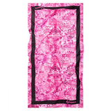 4GIVENESS Telo Mare Fantasia Rainbow Boa Fucsia