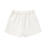 Elisabetta Franchi La Mia Bambina Bermuda Milk e Nero per Neonate