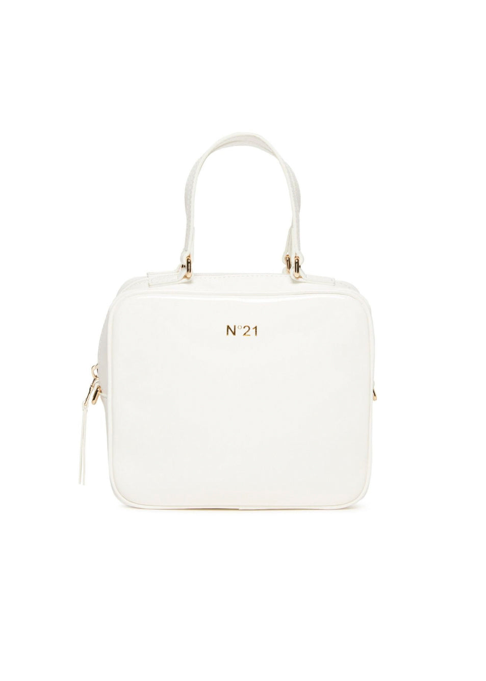 N°21 Kids Borsa Bianca con Tracolla per Bambine