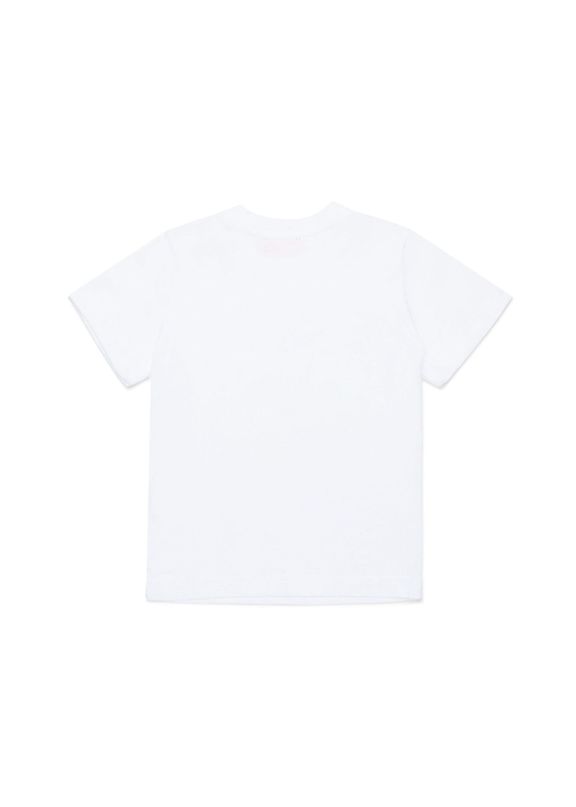 Iceberg Kids T-Shirt Bianca con Stampa per Neonati 