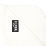 Moschino Kids Coperta Panna con Teddy Bear per Neonati (dettaglio)