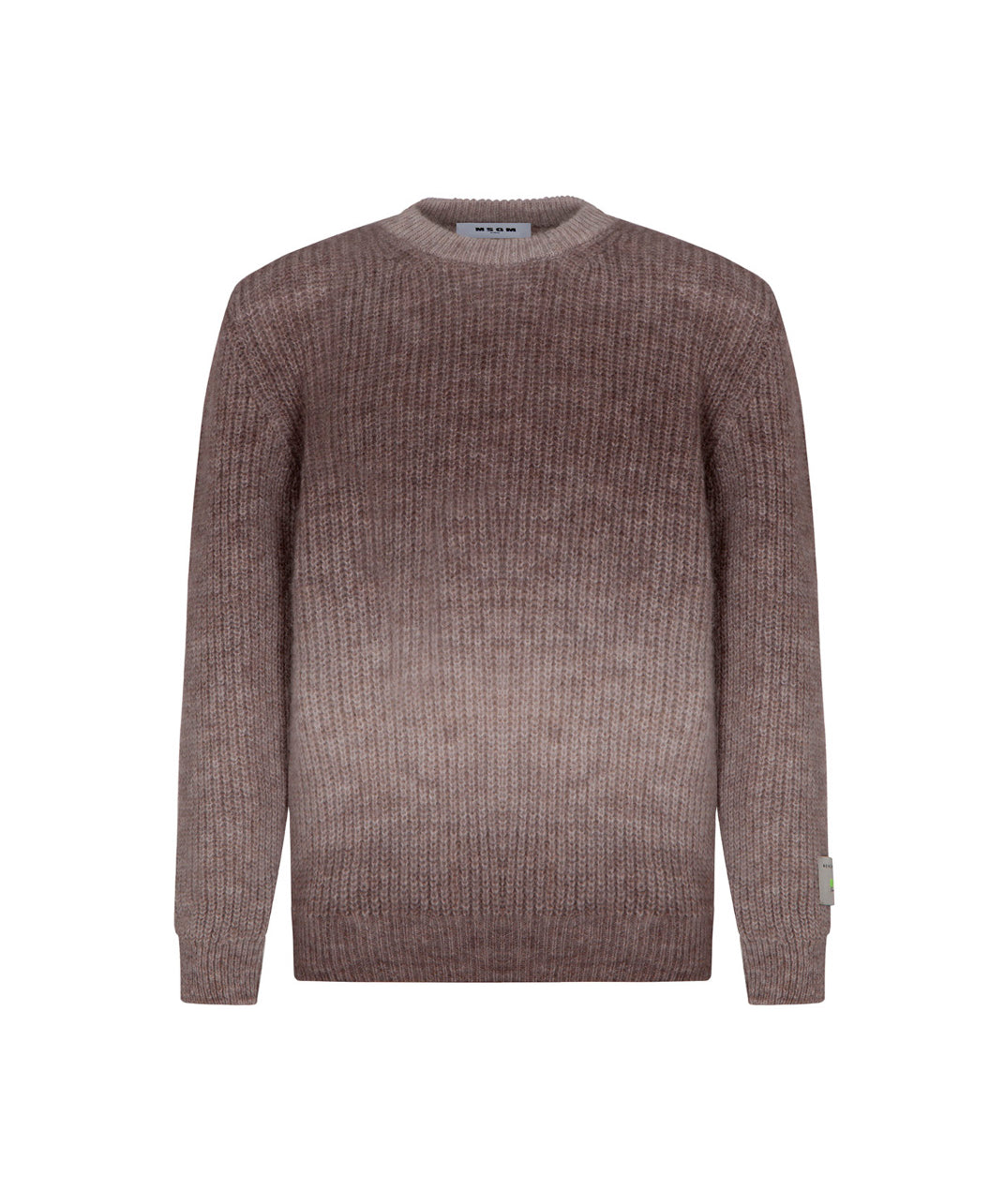 MSGM Kids Maglione Beige con Logo per Bambini
