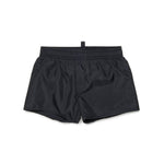 Dsquared2 Kids Costume Boxer Nero ICON per Neonati