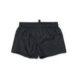 Dsquared2 Kids Costume Boxer Nero ICON per Neonati