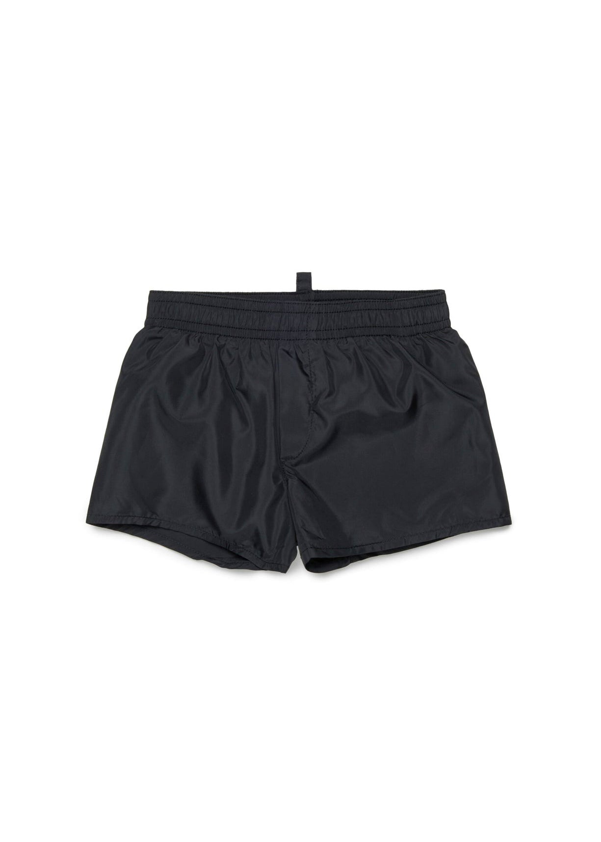 Dsquared2 Kids Costume Boxer Nero ICON per Neonati