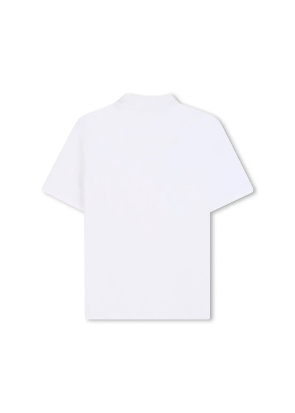 Boss Kids Polo Bianca con Ricamo per Neonati (retro)