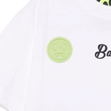 Barrow Kids T-shirt Bianca con Smile Multicolor per Bambine