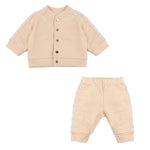 Elisabetta Franchi La Mia Bambina Completo 2pz. Tutina Rosa per Neonate