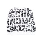 Moschino Kids Felpa Girocollo Bianca/Nera per Bambini