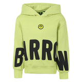 Barrow Kids Felpa Lime con Cappuccio con Stampa per Bambini