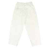 Yes London Kids Pantalone Bianco con Laccio e Tasconi per Bambini