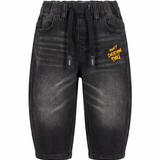 Iceberg Kids Pantalone Nero con Ricamo per Neonati