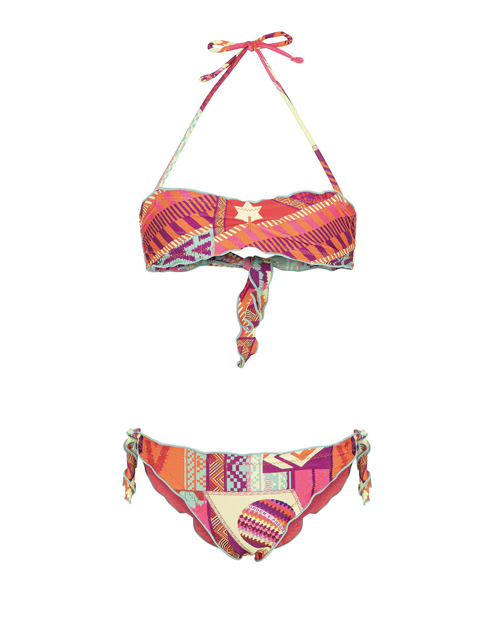 F**K Kids Costume Due Pezzi Fantasia per Bambine