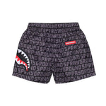 Sprayground Kids Costume Grigio All-Over con Logo per Bambini