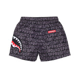 Sprayground Kids Costume Grigio All-Over con Logo per Bambini