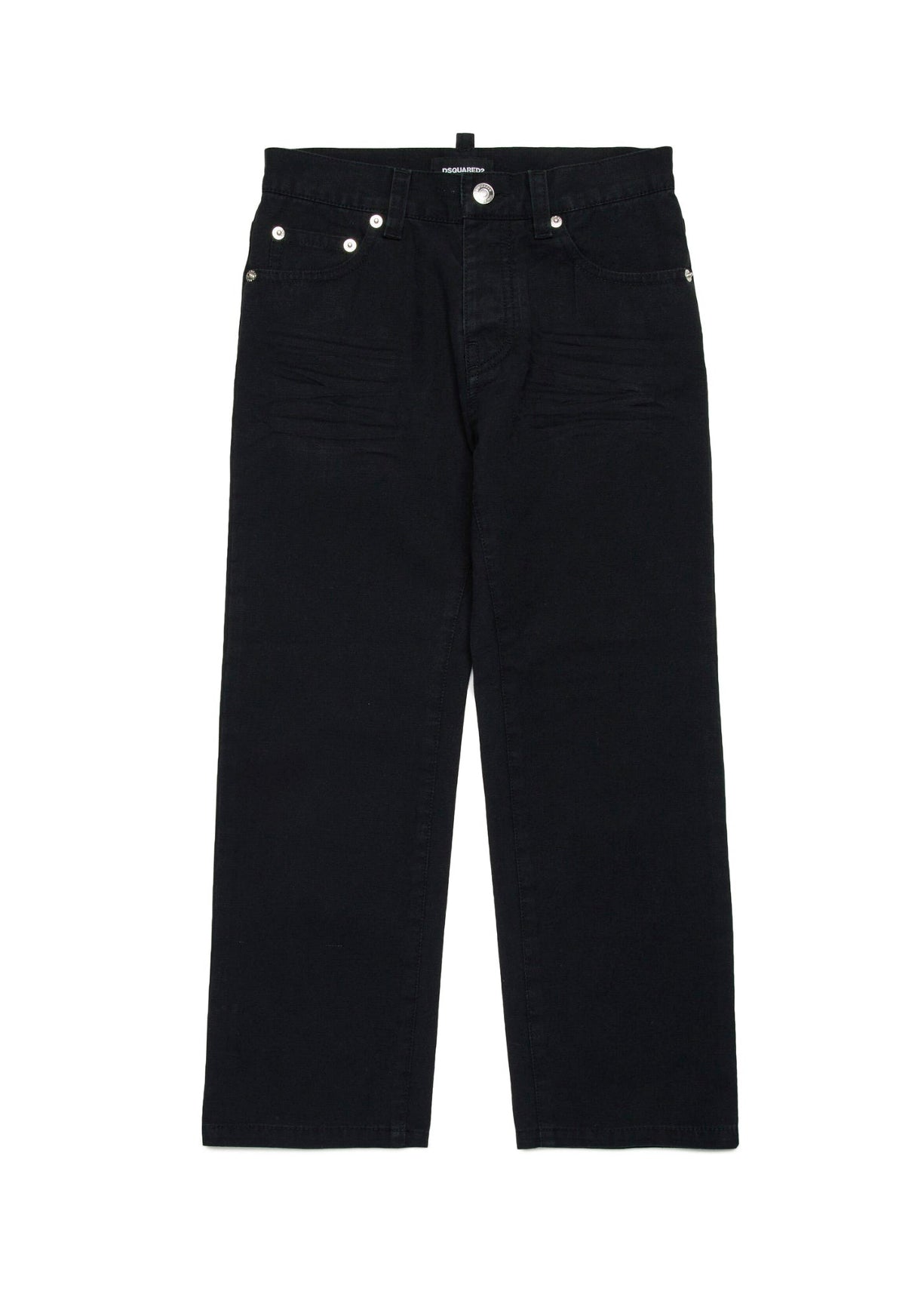 Dsquared2 Kids Jeans in Denim Neri ICON per Bambini