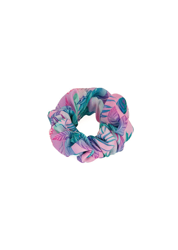EffeK Elastico Per Capelli Fantasia Viola per Bambine