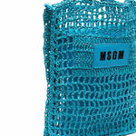 MSGM Kids Borsa a Spalla Turchese Florence Kids  (dettaglio)