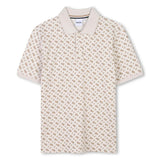 Boss Kids Polo Sabbia per Bambini