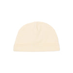 Moschino Kids Cappellino Beige in Cotone con Stampa Teddy Bear e Logo Unisex per Neonati
