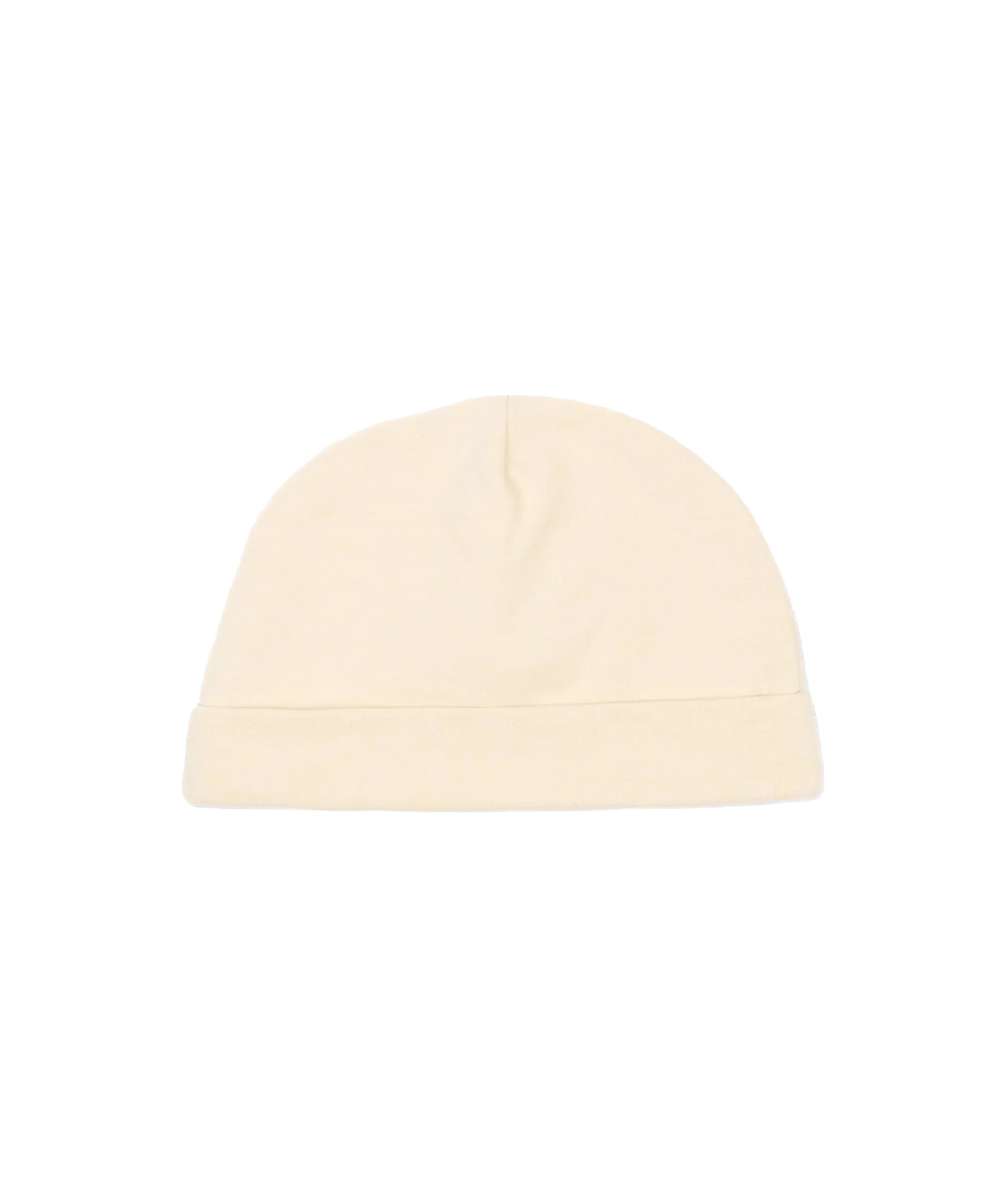 Moschino Kids Cappellino Beige in Cotone con Stampa Teddy Bear e Logo Unisex per Neonati