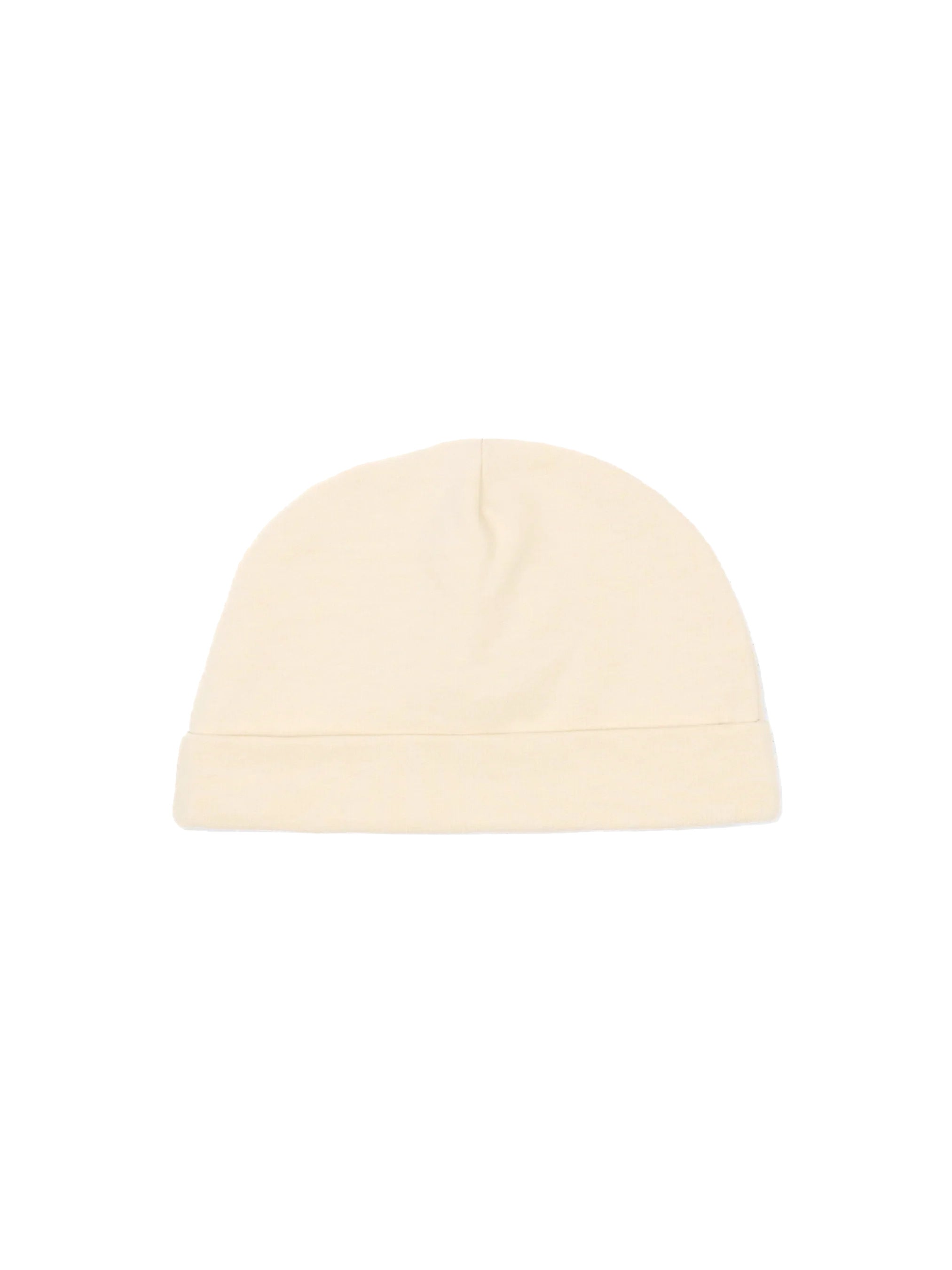 Moschino Kids Cappellino Beige in Cotone con Stampa Teddy Bear e Logo Unisex per Neonati