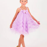Angel's Face Abito Lilla in Tulle per Bambine