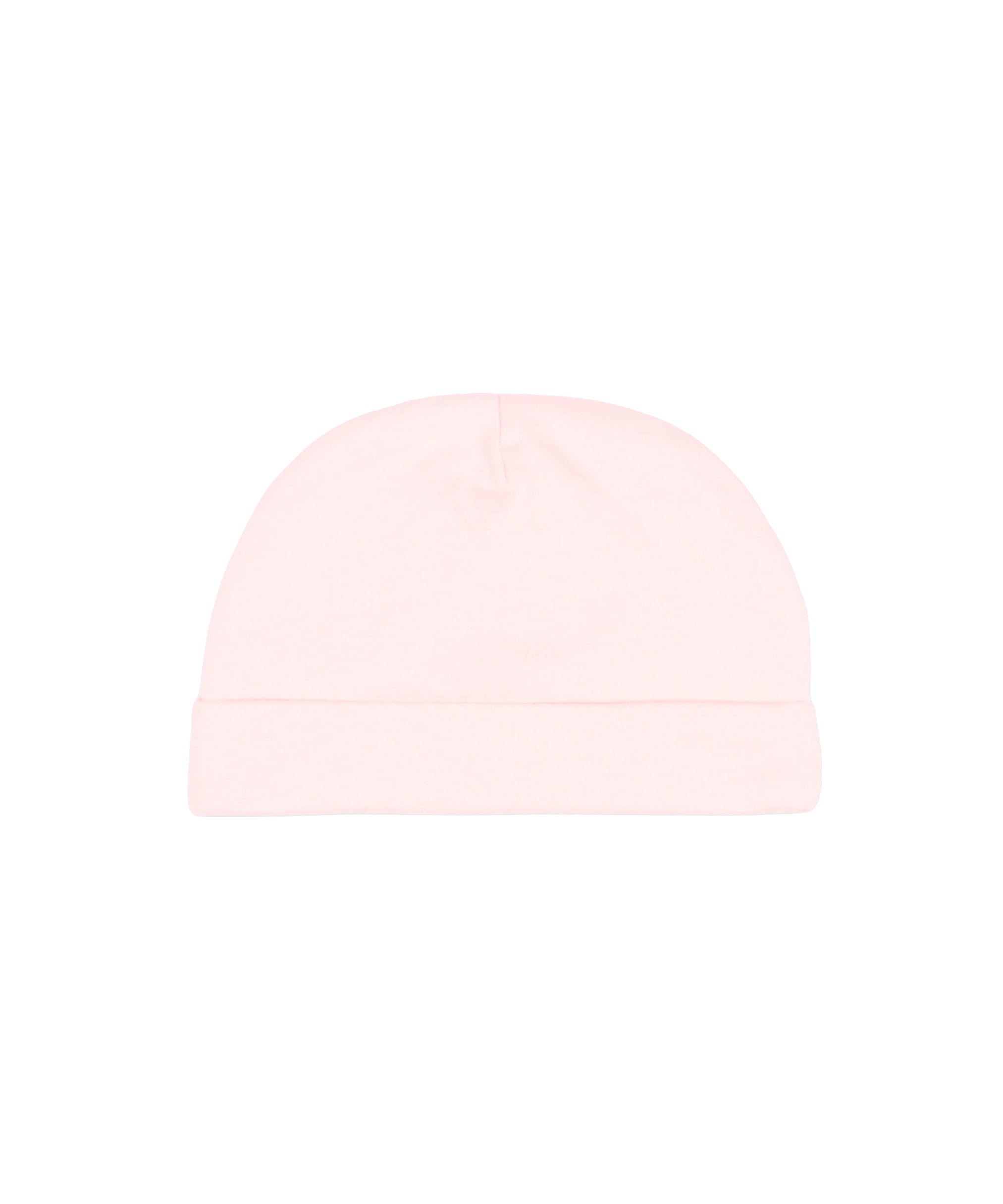 Moschino Kids Cappellino Rosa in Cotone con Stampa Teddy Bear e Logo per Neonate