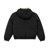 Blauer Kids Giacca Imbottita con Cappuccio Nero per Bambini